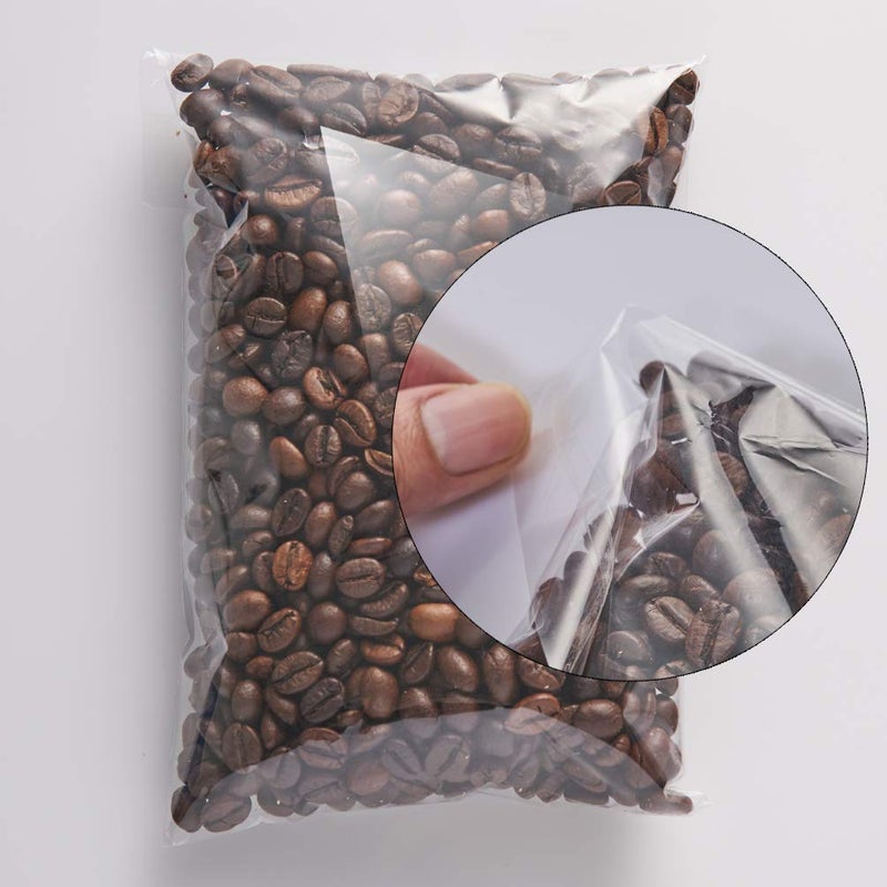 KoberrLi 3 x 4-inch Small Crystal Self Protective Bags Clear Resealable Cello Cellophane Bags for Candy Cookies Cards (100 Pack) - Image 3